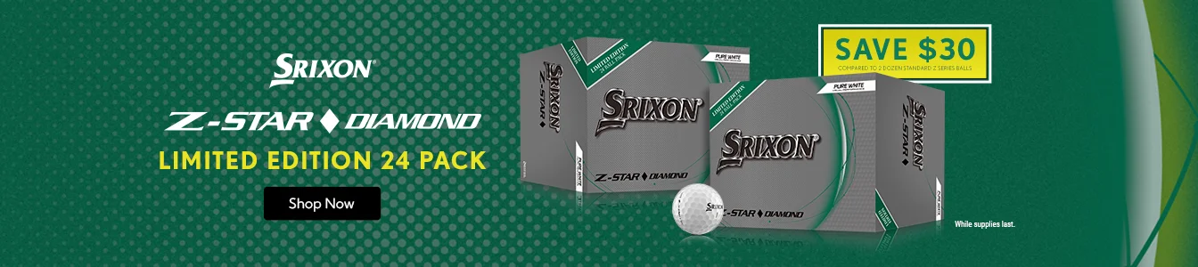 Srixon Z-Star Diamond 2 Limited Edition Double Dozen Golf Balls - Save $30 - While supplies last.