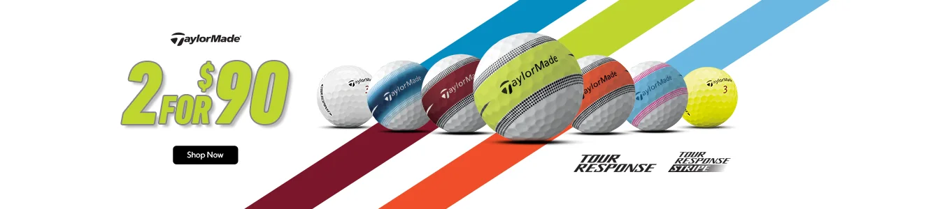 TaylorMade Tour Response and Tour Response Stripe Golf Balls Now 2 for $90 - Limited Time Offer | Shop Now