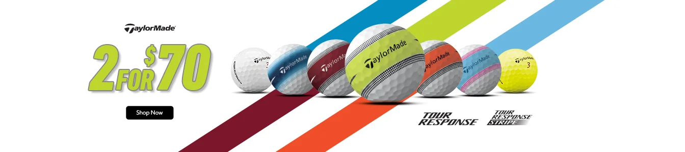 TaylorMade Tour Response and Tour Response Stripe Golf Balls Now 2 for $70 - Limited Time Offer | Shop Now