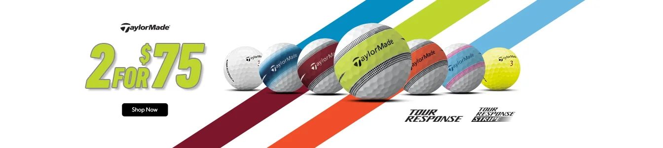 TaylorMade Tour Response and Tour Response Stripe Golf Balls Now 2 for $75 - Limited Time Offer | Shop Now