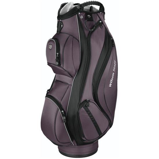 Wilson Staff Cart Plus Golf Bags - Gunmetal/Black Golfballs.com