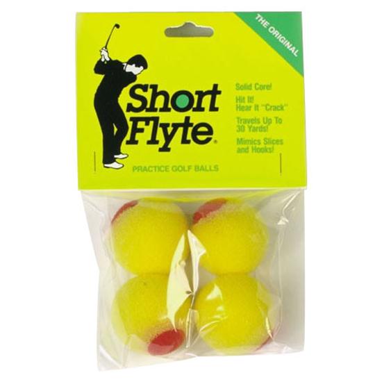 OnCourse Short Flyte Practice Balls 4 Pack