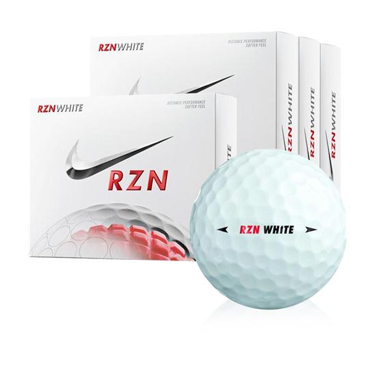 Nike RZN White Golf Balls Buy 3 Dz Get 1 DZ Free