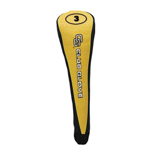 Club Glove Fairway Wood Headcovers Yellow 3 Headcover