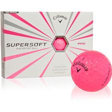 Callaway Golf Supersoft Pink Personalized Golf Balls 