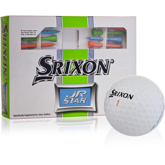 Srixon Jr. Star Golf Balls w/ Tees & Ball Marker