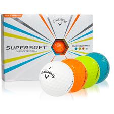 Callaway Golf Supersoft Multi-Color Personalized Golf Balls