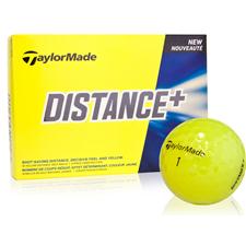 Taylor Made Distance+ Yellow Golf Balls 