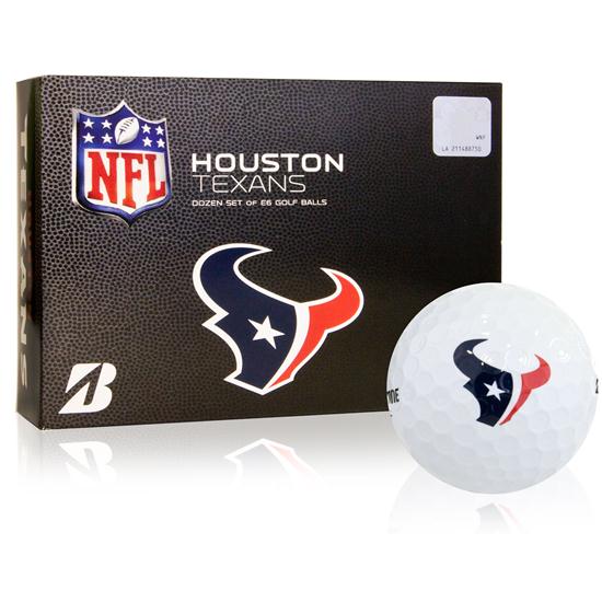 Bridgestone e6 NFL Golf Balls Houston Texans