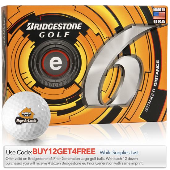 Bridgestone Prior Generation e6 Logo Golf Balls