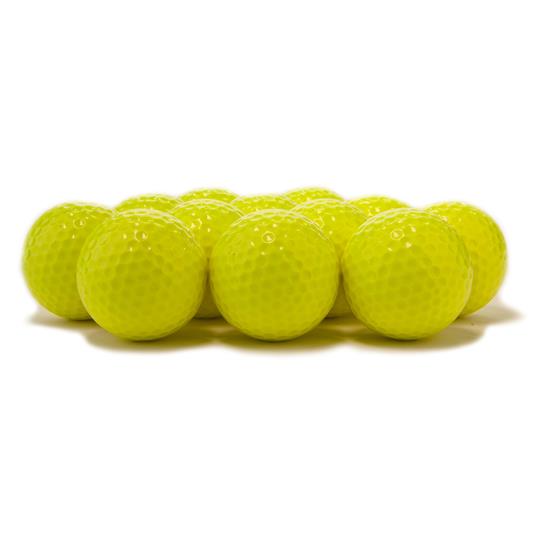 Blank Colored Golf Balls Yellow
