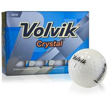 Volvik Crystal Monogrammed Golf Balls
