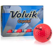 Volvik Crystal Pink Golf Balls 