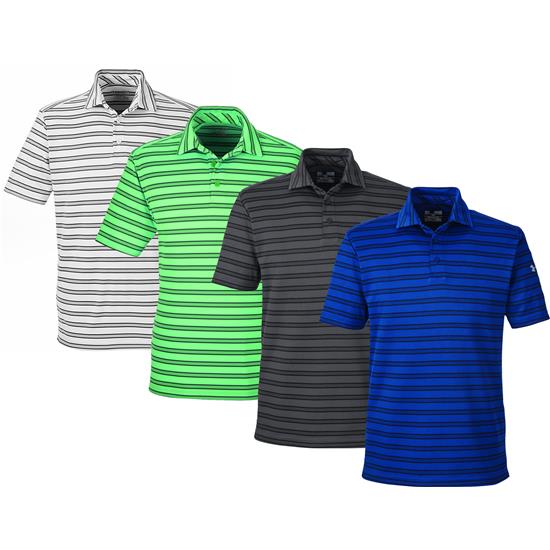 under armour tech stripe polo