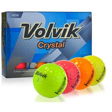 Volvik Crystal Multi-Color Golf Balls