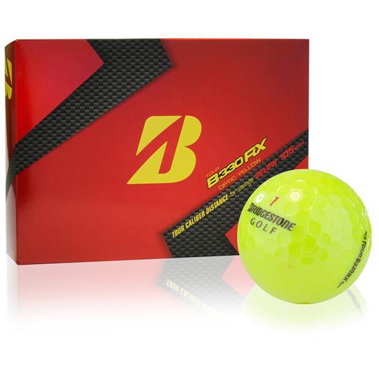 Bridgestone Tour B330RX Optic Yellow Personalized Golf Balls