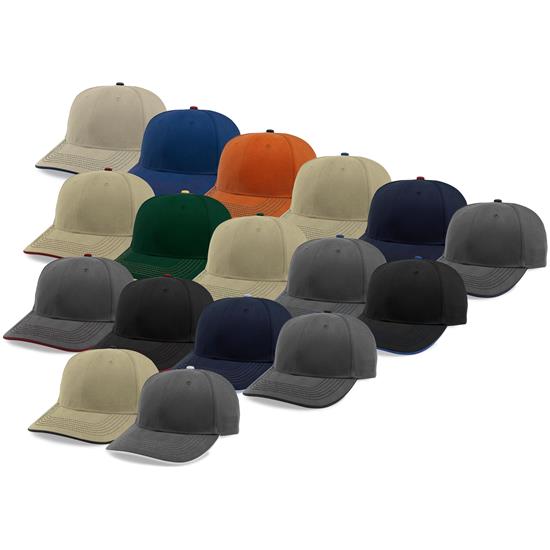 structured golf hats