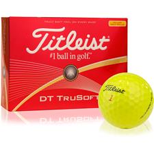 Titleist DT TruSoft Yellow Golf Balls 