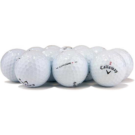 Callaway Golf Hex Chrome+ Logo Overrun Golf Balls