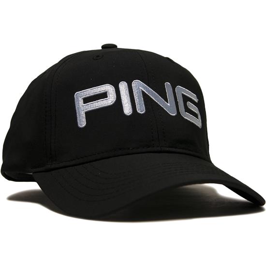 PING Men's Tour Light Hat BlackWhite