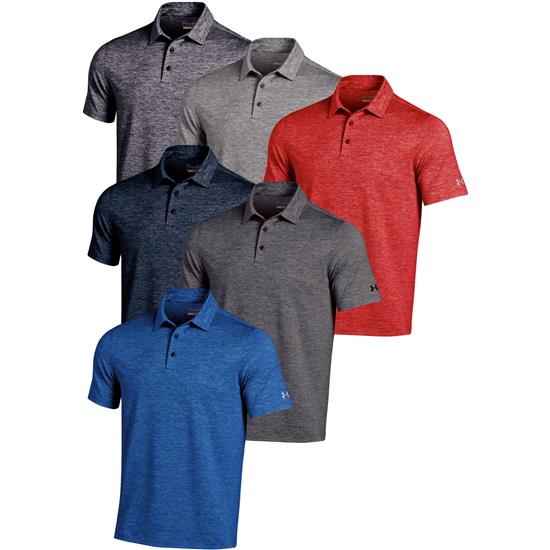 Under Armour Men's Elevated Heather Polo Golfballs.com