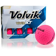 Volvik Vivid XT Matte Pink Golf Balls