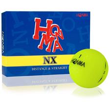 Honma NX Yellow Personalized Golf Balls