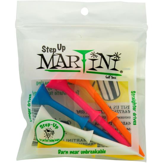 Martini Step Up Tees 3 1/4 Inch 5 CT