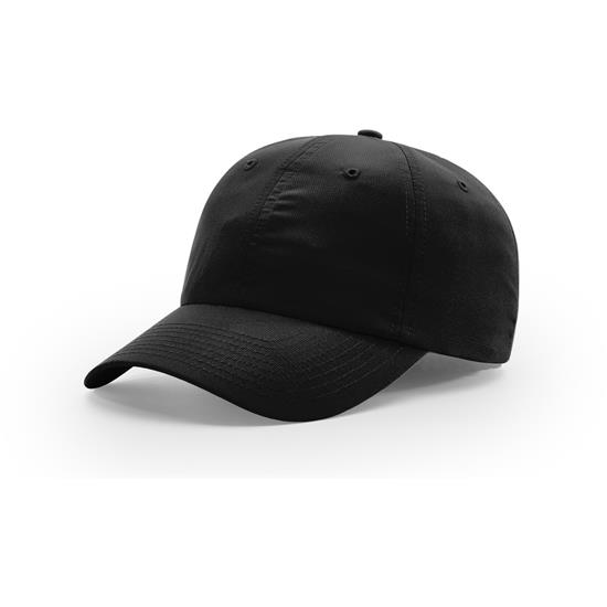 Richardson Men's 220 Unstructured Fit Custom Cap - Black Golfballs.com