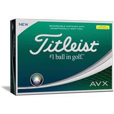 Titleist AVX Yellow Personalized Golf Balls 