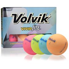 Volvik Vivid Lite Multi Color Personalized Golf Balls