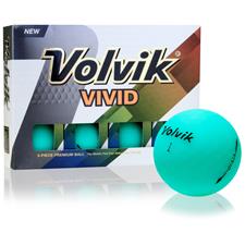 Volvik Vivid Matte Jade Personalized Golf Balls