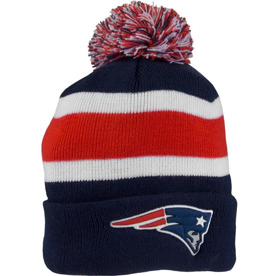 Bridgestone Men's NFL Cuff Knit Beanie - New England 