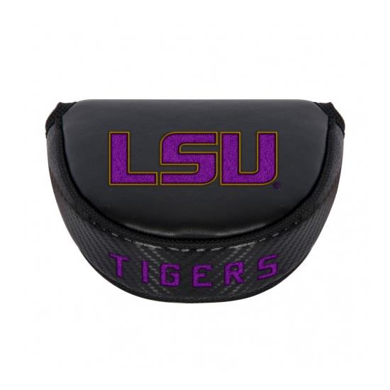 Team Effort Collegiate Mallet Putter Headcover LSU Tigers Black