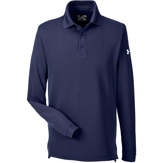 under armour men's ua performance long sleeve polo