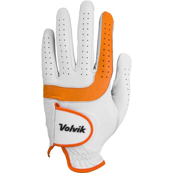 orange golf glove