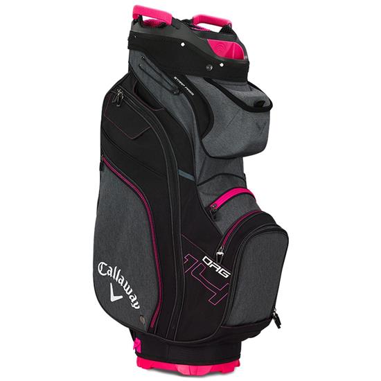 Callaway Golf ORG 14 Cart Bag for Women - Titanium-Black-Pink Golfballs.com