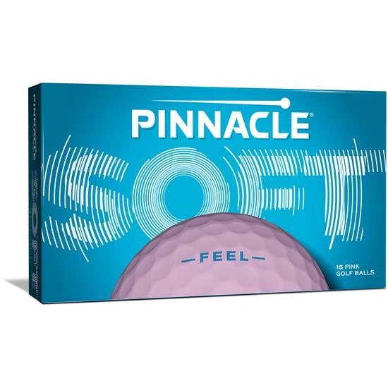 Pinnacle Soft Pink Golf Balls for Women 15 Pack