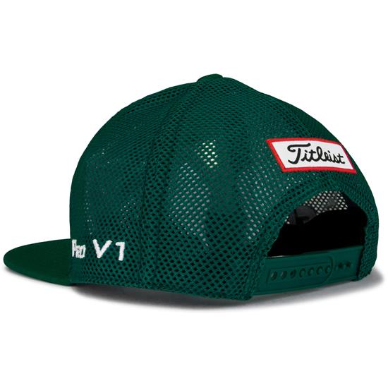 titleist flat bill mesh hat