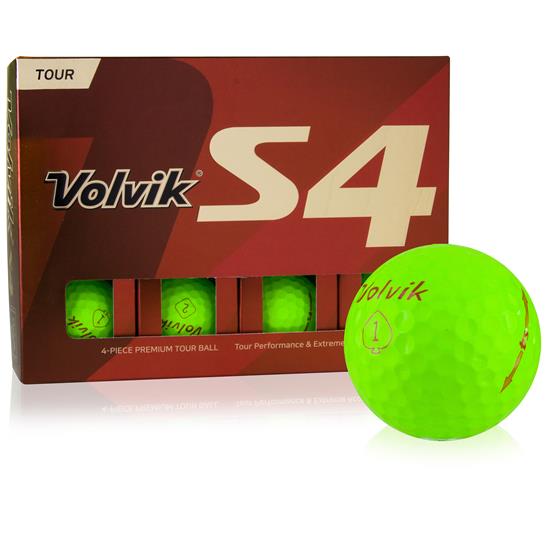 Volvik S4 Green Personalized Golf Balls