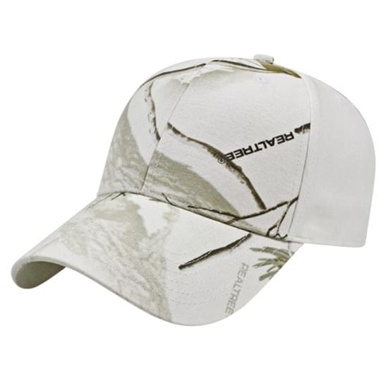 realtree snow camo hat