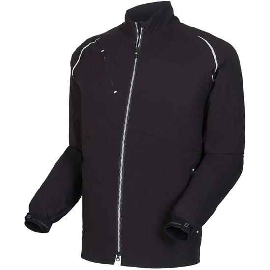 FootJoy Men's DryJoys Select Rain Jacket - Black - Small Golfballs.com
