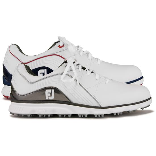 FootJoy Women's Pro SL Golf Shoes Size 7.5, White/Gray/Fushia