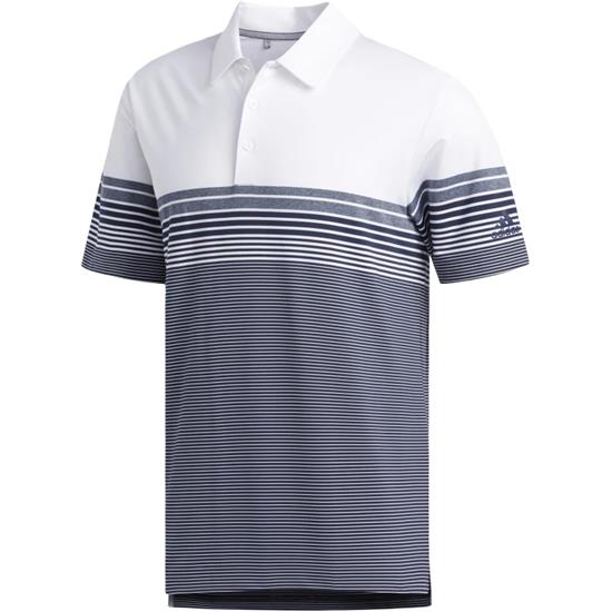 ultimate365 gradient block stripe polo shirt