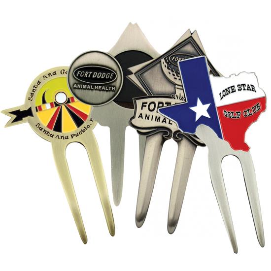 Logo Golf Custom Cast Divot Tool