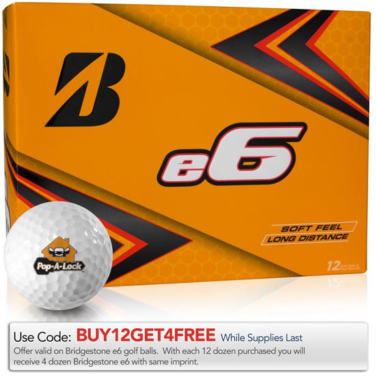 Bridgestone e6 Custom Logo Golf Balls