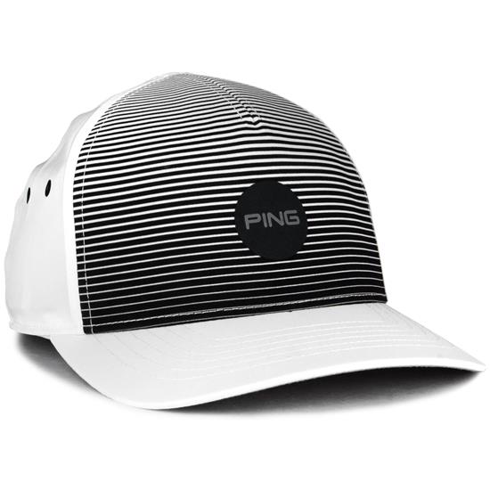 white ping hat