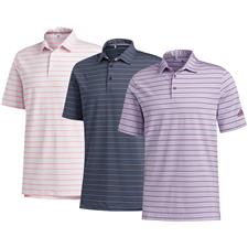 adidas golf men's climacool engineered stripe polo shirt