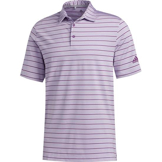 purple adidas golf shirt