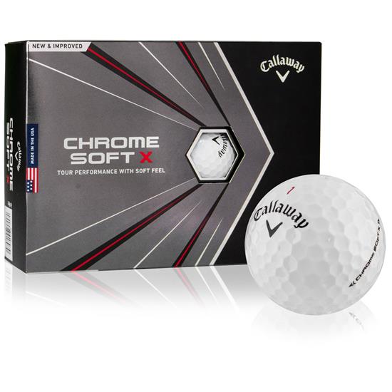 Callaway Golf 2020 Chrome Soft X Personalized Golf Balls